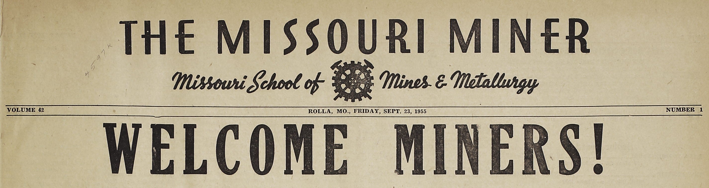 The Missouri Miner Newspaper