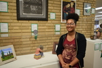 Fall 2018 Art in the Library Reception: Kyla James, The Modern Day Thinker, Notable Work