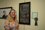 Fall 2018 Art in the Library Reception: Maycie Lubbers, A Rocky Race, Honorable Mention