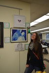 Fall 2018 Art in the Library Reception: Tatianna Reinbolt, Warsong, Honorable Mention