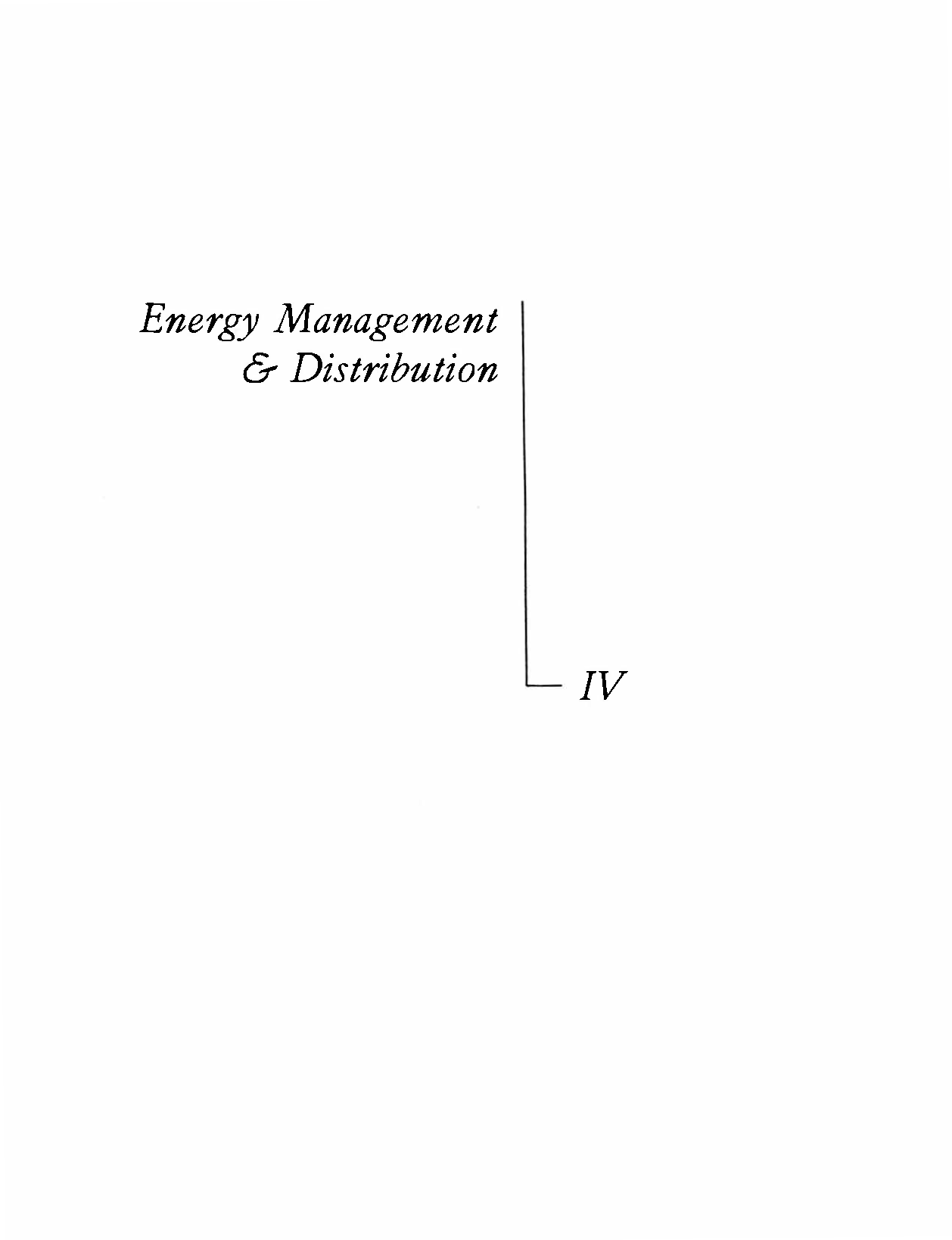 IV Energy Management & Distribution