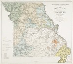 A Geological Map of Missouri Showing the Location of the Principal Stone Quarries by Henry Adams Buehler