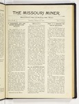 The Missouri Miner, October 19, 1918