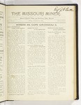 The Missouri Miner, October 15, 1920