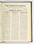 The Missouri Miner, October 10, 1921