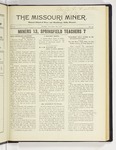 The Missouri Miner, November 30, 1925