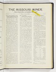 The Missouri Miner, October 31, 1927