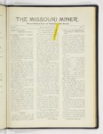 The Missouri Miner, March 19, 1928