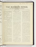 The Missouri Miner, October 15, 1928