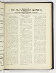 The Missouri Miner, January 28, 1929