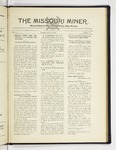 The Missouri Miner, April 28, 1931