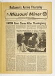The Missouri Miner, November 15, 1972