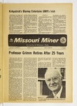 The Missouri Miner, March 20, 1974