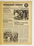 The Missouri Miner, September 11, 1975
