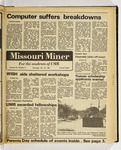 The Missouri Miner, October 22, 1981