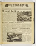 The Missouri Miner, September 29, 1983