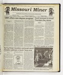 The Missouri Miner, March 18, 1992