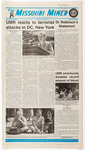 The Missouri Miner, September 20, 2001