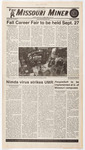 The Missouri Miner, September 26, 2001