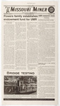 The Missouri Miner, November 1, 2001