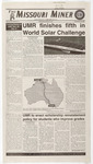 The Missouri Miner, November 29, 2001