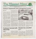 The Missouri Miner, September 3, 2009