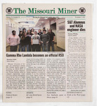 The Missouri Miner, November 5, 2015