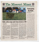 The Missouri Miner, November 12, 2015