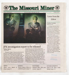 The Missouri Miner, October 26, 2017